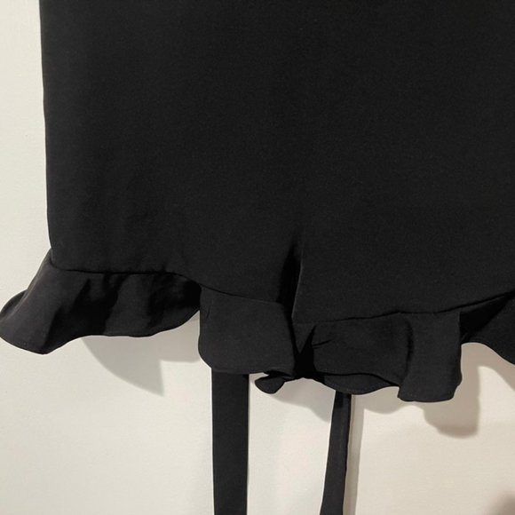 Aqua Ruffle Trim Romper Small - Picture 4 of 4